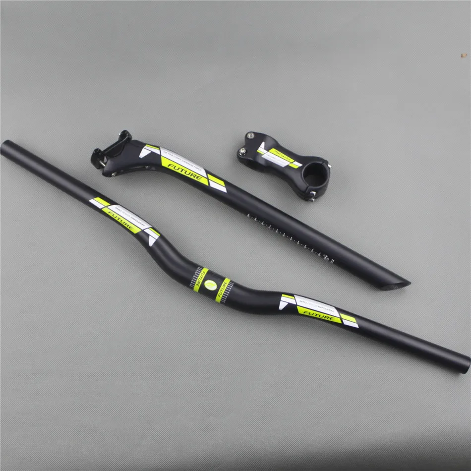 

2016 FUTURE 3K full carbon MTB bicycle handlebar road mountain bike parts flat / rise handlebar bicicleta parts