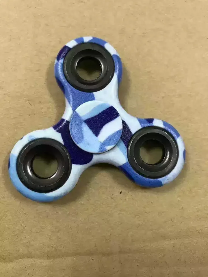 

5757 Col9922 Puzzle Creative Fidget Spinner Anti Stress Finger camouflage Spin EDC Sensory Toy Gift for Kid Widget Focus Toys
