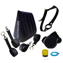 7 Pcs/Set Sex Bondage Kit Fetish Restraint Kit Adult Games Eye Mask Erotic Toys For Sex Couple Handcuffs BDSM Bondage Set 7 Pcs/Set Sex Bondage Kit Fetish Restraint Kit Adult Games Eye Mask Erotic Toys For Sex Couple Handcuffs BDSM Bondage Set