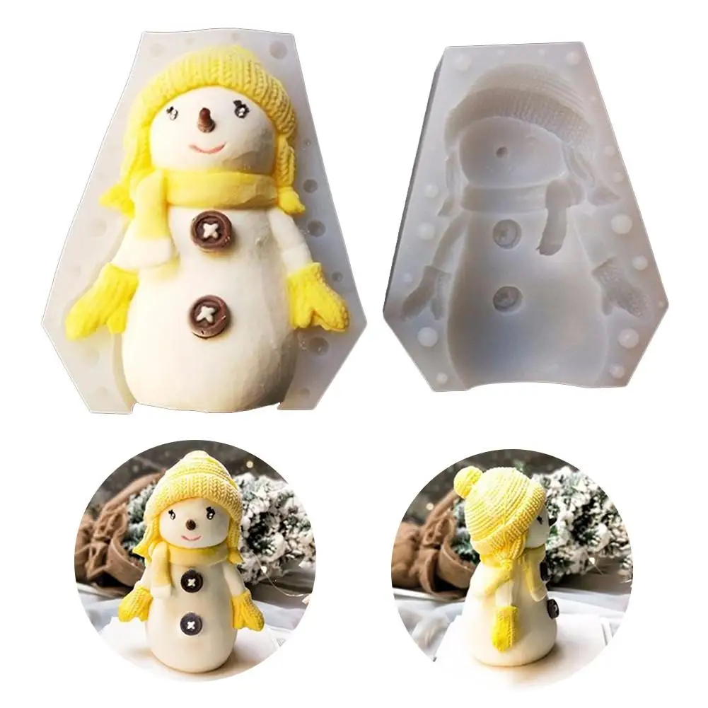 2019 Cake Decorating Mold 3D Christmas Snowman Candle Mould Soap Mold Silicone Mold Doll Children Present Christmas Gifts 2019 Cake Decorating Mold 3D Christmas Snowman Candle Mould Soap Mold Silicone Mold Doll Children Present Christmas Gifts