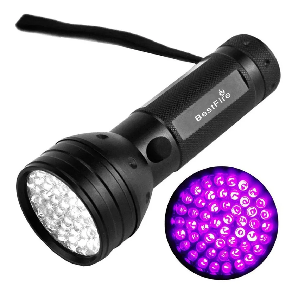

AIMIHUO LED UV Flashlight 51 Led ultra violet Flashlight test ticket money catch scorpion Torch 51 UV 395nm Portable Mini Torch
