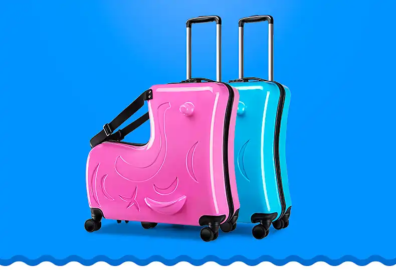 kids hardside suitcase