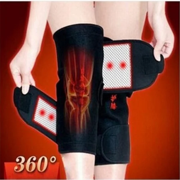 1Pair Tourmaline Self-Heating Knee Leggings Brace Support Magnetic Therapy Knee Pads Adjustable Knee Massager Health Care 1Pair Tourmaline Self-Heating Knee Leggings Brace Support Magnetic Therapy Knee Pads Adjustable Knee Massager Health Care