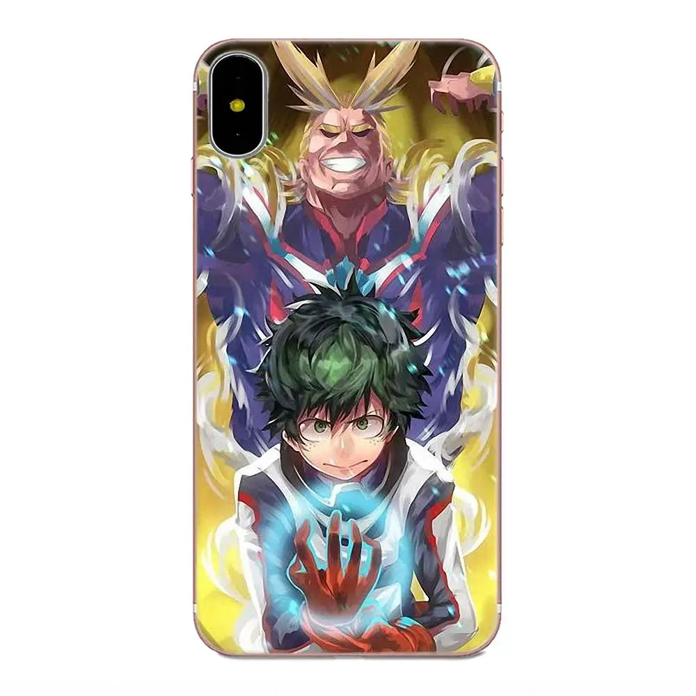 Для Moto G G2 G3 G4 G5 HTC 530 626 628 630 816 820 One A9 M7 M8 M9 M10 E9 Plus U11 рисунок ТПУ аниме My Hero