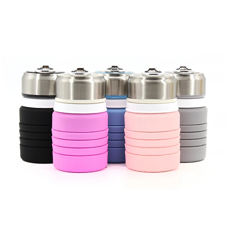 Foldable Silicone Water Bottle - Image 4
