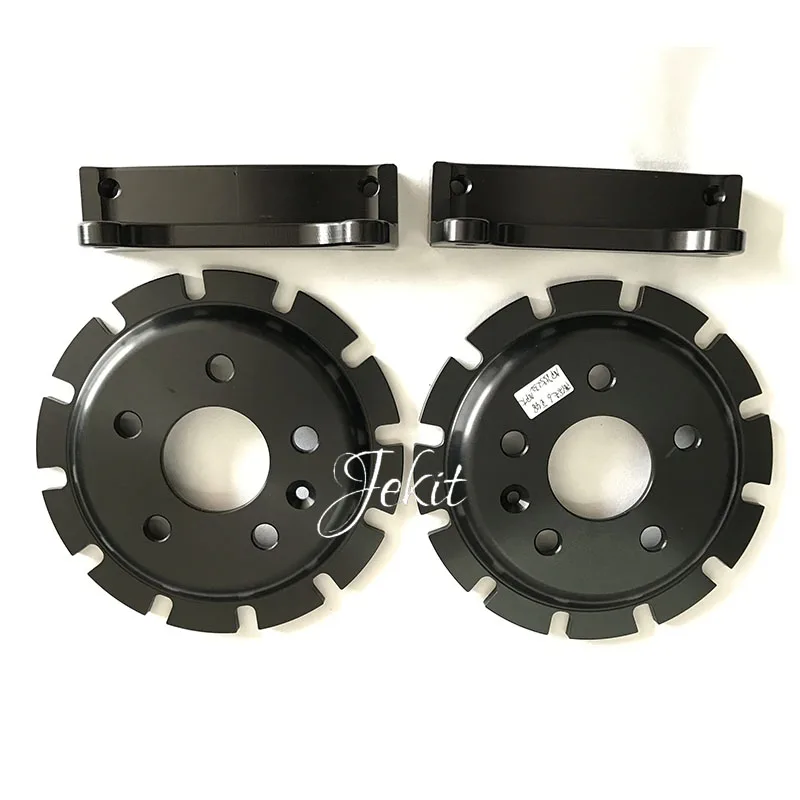Jekit Alloy center cap and calipers adapters for Brembo GT6 brake