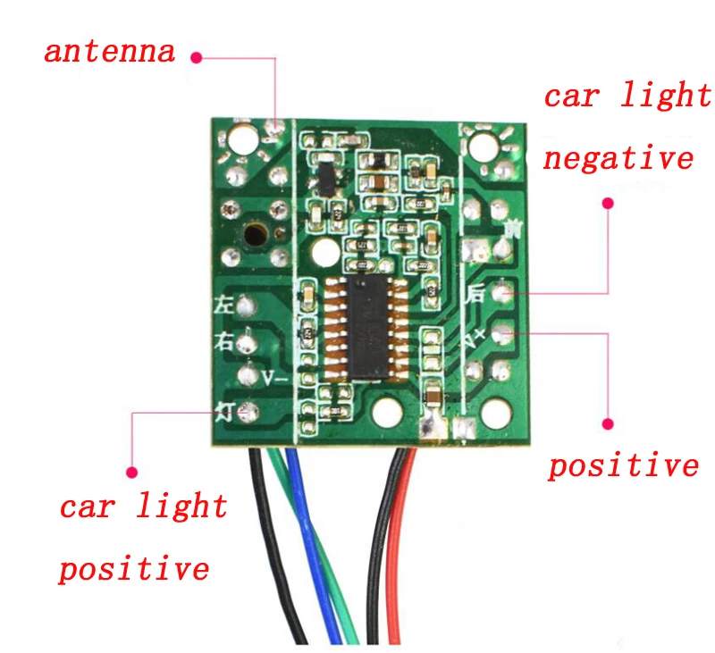 DIY дистанционное управление автомобилями 4CH 27 МГц 49 МГц управление Лер+ приемник доска передатчик ж/индикатор светильник для детей мальчиков Игрушки
