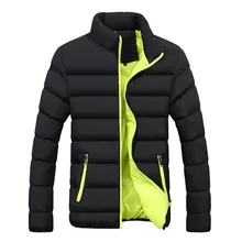 Autumn Winter Jacket Mens Brand Clothing Casual Coat New Solid Color Simple Male Outwear Parkas Stand Collar High Quality цена Autumn Winter Jacket Mens Brand Clothing Casual Coat New Solid Color Simple Male Outwear Parkas Stand Collar High Quality цены онлайн