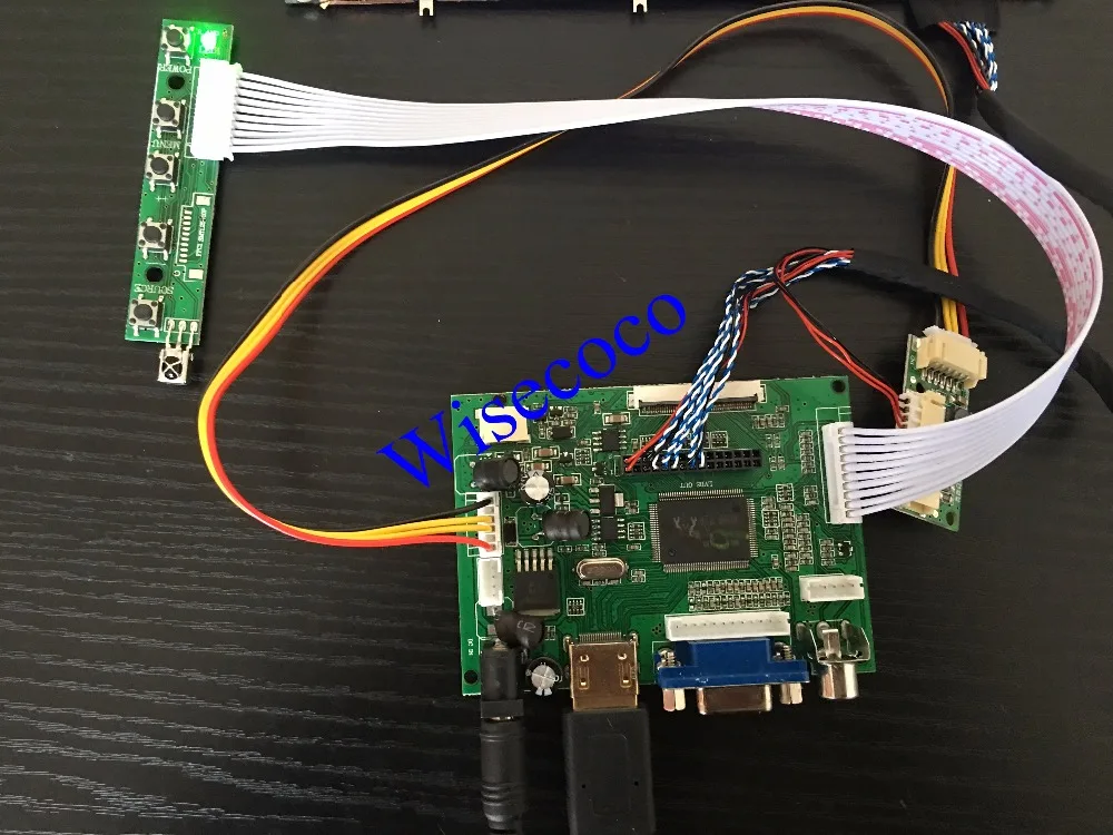 8,2 дюймов 1280*800 ips ЖК-дисплей монитор дисплей DIY комплект Raspberry Pi 3 2 1 HDMI VGA AV LVDS 40 контактов