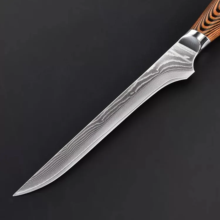 Дамасский стальной нож ножи мясника острый нож для нарезания нож