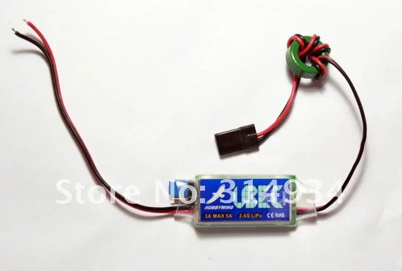 

HOBBYWING HW3A 3AUBEC HW3A 3A ESC HOBBY WING SWITCH MODE 5V/3A Max 5A