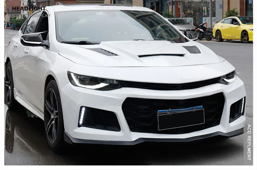 2 шт. светодиодный фары для Chevrolet Camaro- светодиодный Автомобильные фары ангельские глазки комплект ксеноновых фар, Высокопрочная конструкция протовотуманная подсветка Габаритные огни