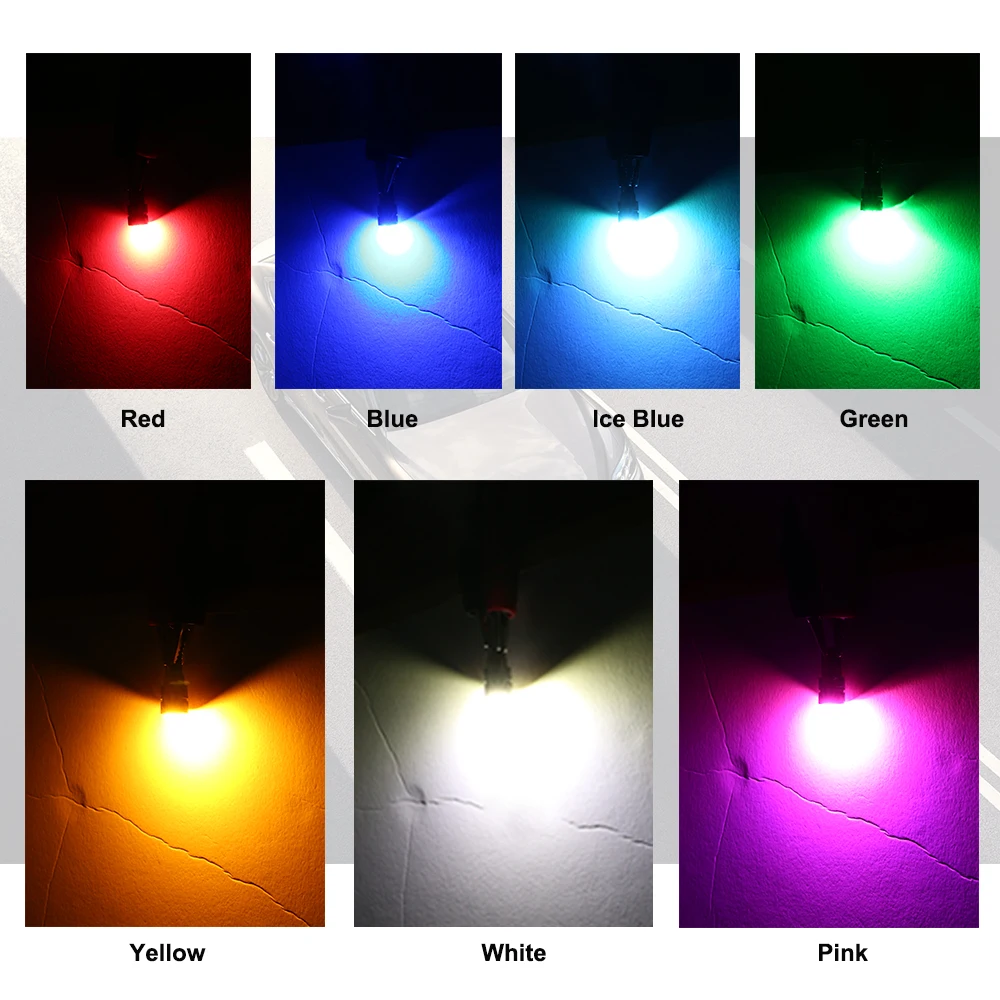 ANMINGPU T10 Led 10 шт. сигнальная лампа W5W Canbus 3030 SMD 168 194 для автоматического освещения