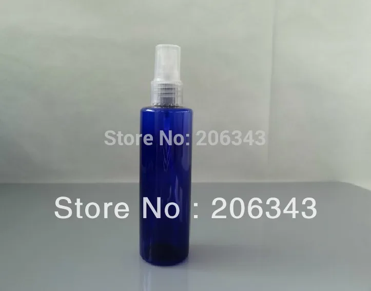 

100ml blue transparent spray bottle or lotion bottle or toilet water bottle