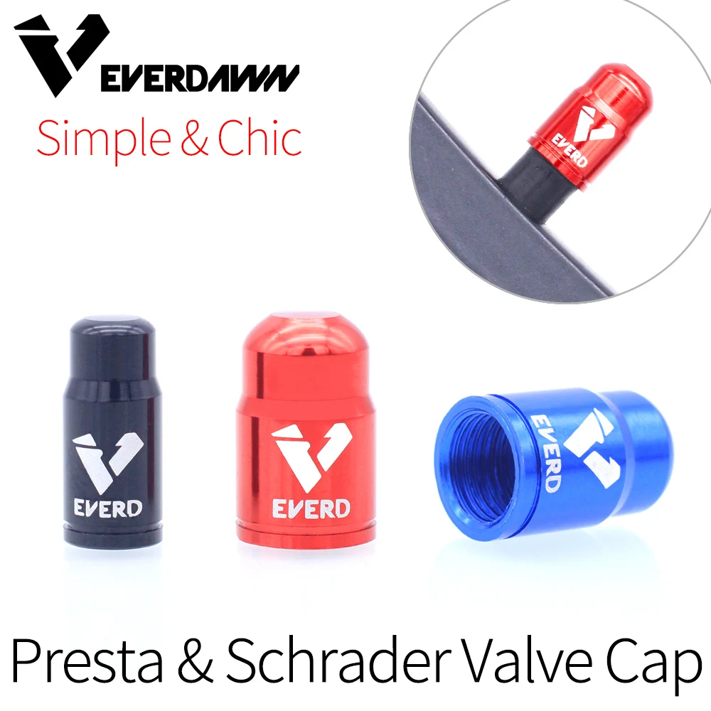 

2pcs/lot Aluminum Bicycle Presta Valve Caps Bike Tire Tyre Conversion Gas Dust Cover MTB Bike Schrader Valve Cover