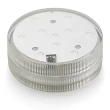 Заводская прямая сделка! 12 шт. 3AAA батарея работает разноцветные, RGB, светодиодные подводный водонепроницаемый светодиод ваза свет база с пультом дистанционного управления