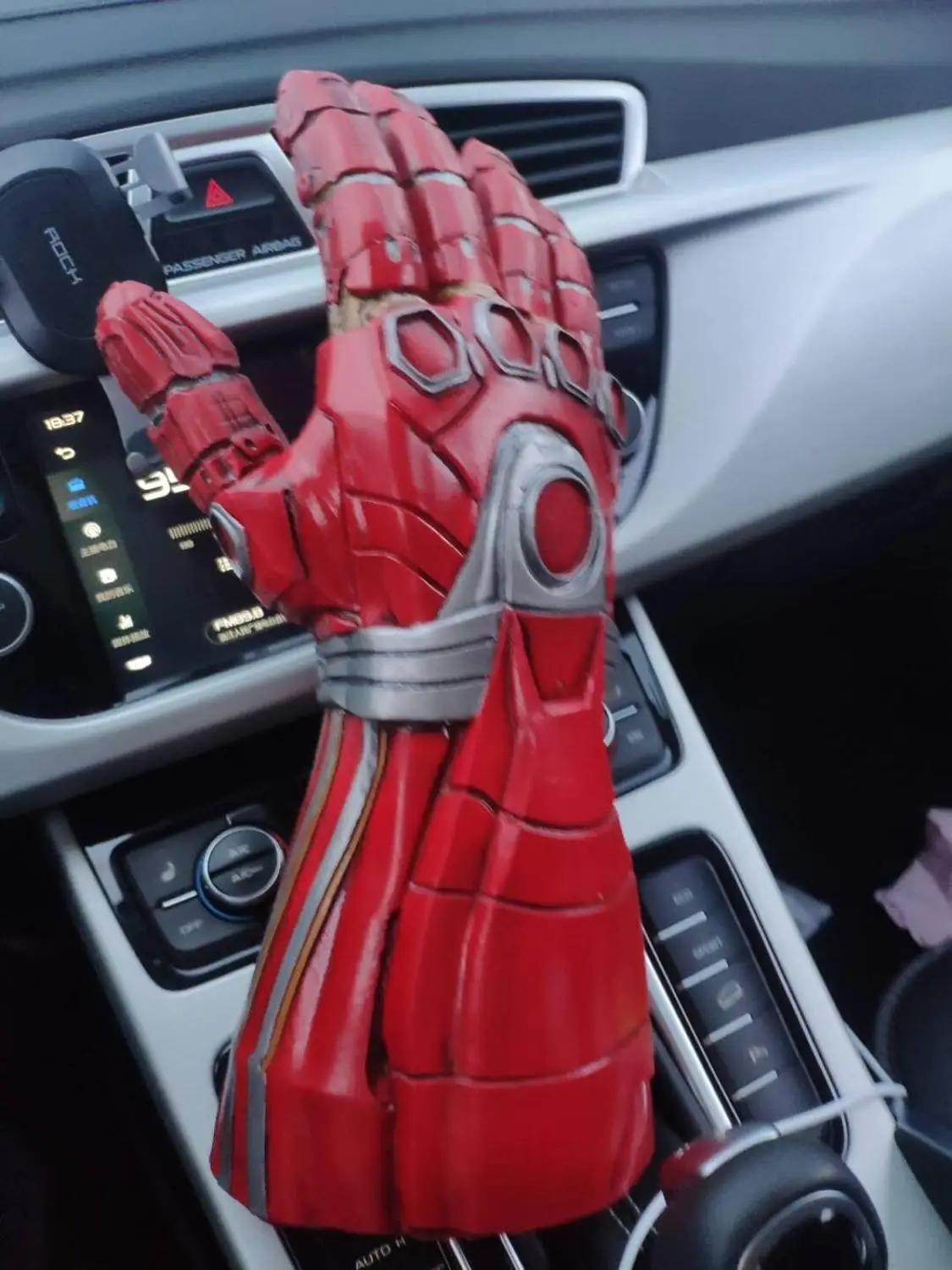 Endgame Iron Man Nano Gauntlet - Thanos Infinity Gauntlet Armor - Tony Stark Cosplay Gloves - PVC LED Light Props image 6