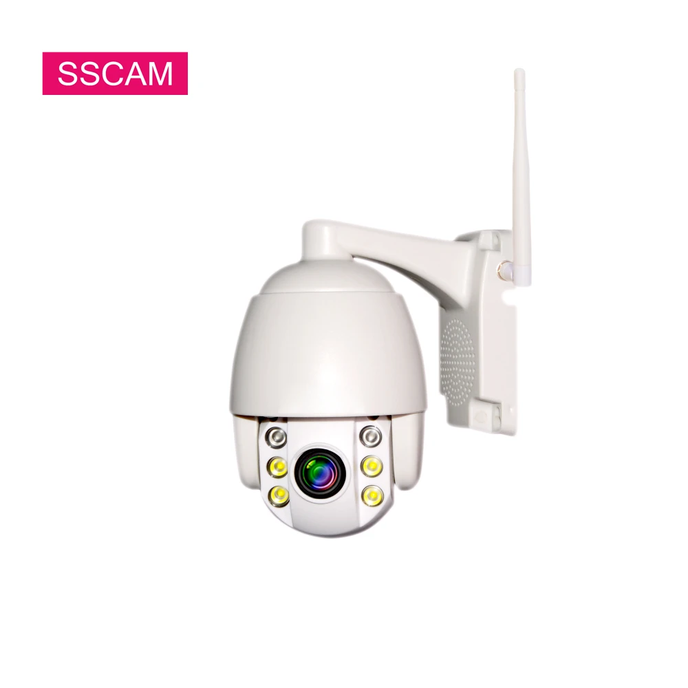 Waterproof 2MP Dome Wifi Starlight PTZ Security Camera 5x Zoom Optical Varifocal Lens CamHi Home Street Pan Tilt Zoom Cameras