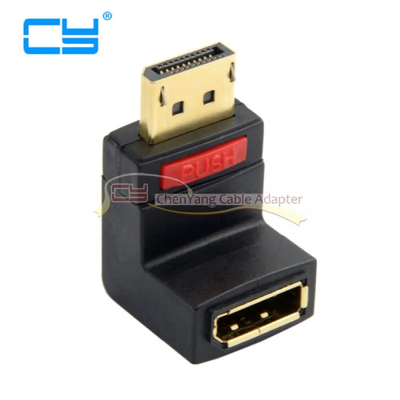 

Вверх угловой 90-градусный DP DisplayPort «штырь-гнездо» удлинитель