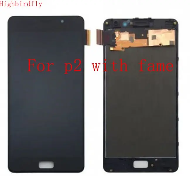 

5.5" For Lenovo Vibe P2 P2c72 P2a42 Display With Lcd screen With touch glass digitizer+Frame Assembly Repair replacement