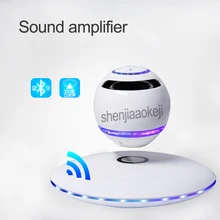 Магнитный левитационный аудио беспроводной bluetooth-динамик бытовой звуковой разъем Усилитель-Сабвуфер Мини подвесной звук 5 в 3 Вт 1 шт