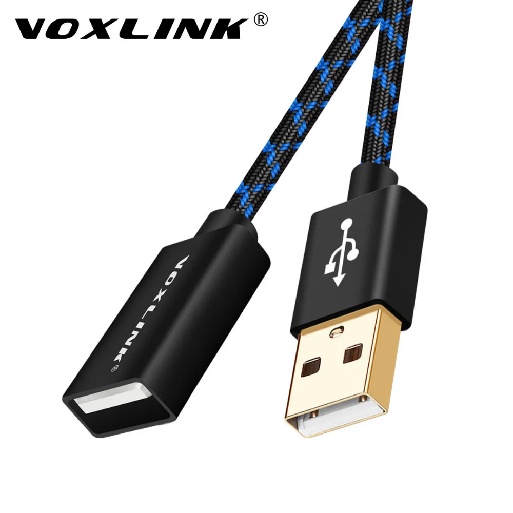 

VOXLINK USB 2.0 A Male to Female Extender Cord For PC USB Extension Cable Super Speed Data Sync Transfer USB cable