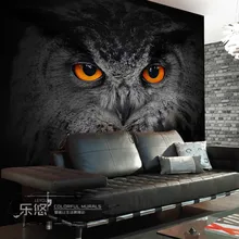 Фотообои 3D стереоскопические пользовательские обои ретро Бар K ТВ спальня ТВ стена Европейская американская Сова нетканые обои