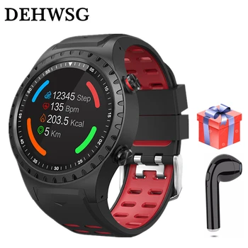 

M1 Smart Watch Men Waterproof Support Compass Bluetooth Dial Call Heart Rate Monitor Multi Sport Modes GPS Smartwatch +free gift