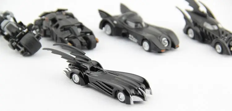 Бэтмен Автомобиль Бэтмобиль 6 шт. 6-8 см бита из сплава мужские модели автомобилей металлические Литые игрушечные машинки с оригинальной упаковкой игрушки детские подарки