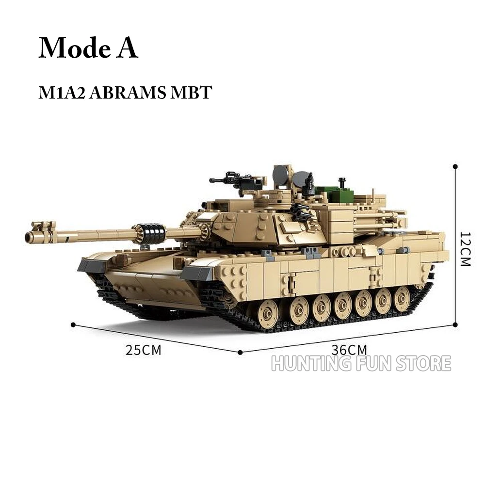 Совместимый создатель военный M1A2 Abrams основной боевой танк MBT пушки деформации Хаммер солдат Мини фигурки строительные блоки игрушки Детский подарок