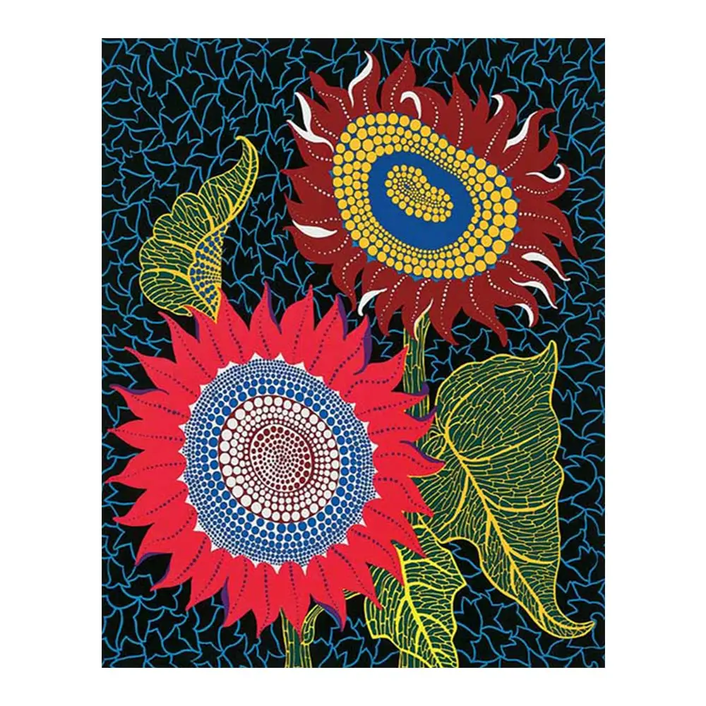 

Sunflower Diamond Painting Full Round Geometric New DIY Sticking Drill Cross Embroidery 5D Abstract art Diamond embroidery