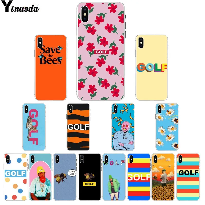 

Yinuoda Yinuoda tyler the creator Golf bees Newly Arrived Cell Phone Case for Apple iPhone 8 7 6 6S Plus X XS MAX 5 5S SE XR