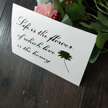 2pcs A5,Life is the flower,A Flower blossoms for its own joy,Words Life Stencil for Painting,scrapbook,Painting,Stamping
2pcs A5,Life is the flower,A Flower blossoms for its own joy,Words Life Stencil for Painting,scrapbook,Painting,Stamping