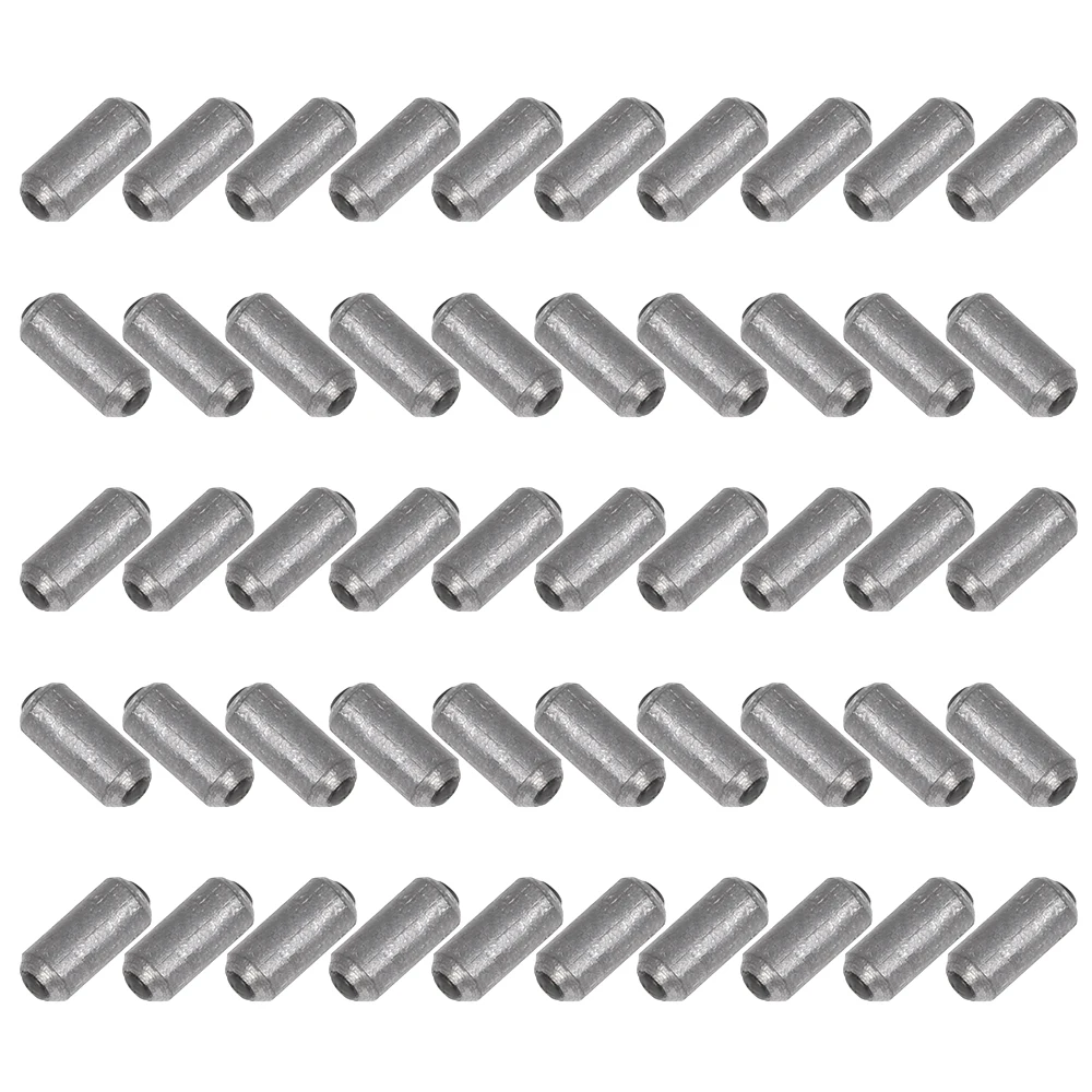 

Blusea 50pcs Fishing Sinker Weights Fast Lead Sinkers for Bass Pike Perch Chub Fishing Tackle Tool Accessories Carp Fish Tackle