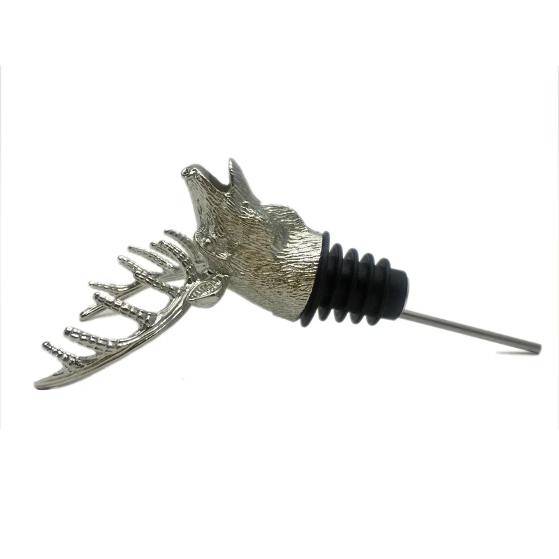 

Premium Chrome Deer Aerator / Classic Pourer With Silicone Rubber Fitting