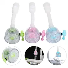 Useful Water Saving Flexible Sink Tap Sprayer Adjustable Faucet Adapter Nozzle