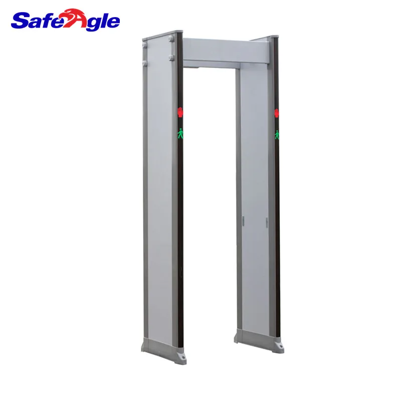 Safeagle 33 зоны Прогулка через ворота металлоискателя с 7 дюймовой сенсорной