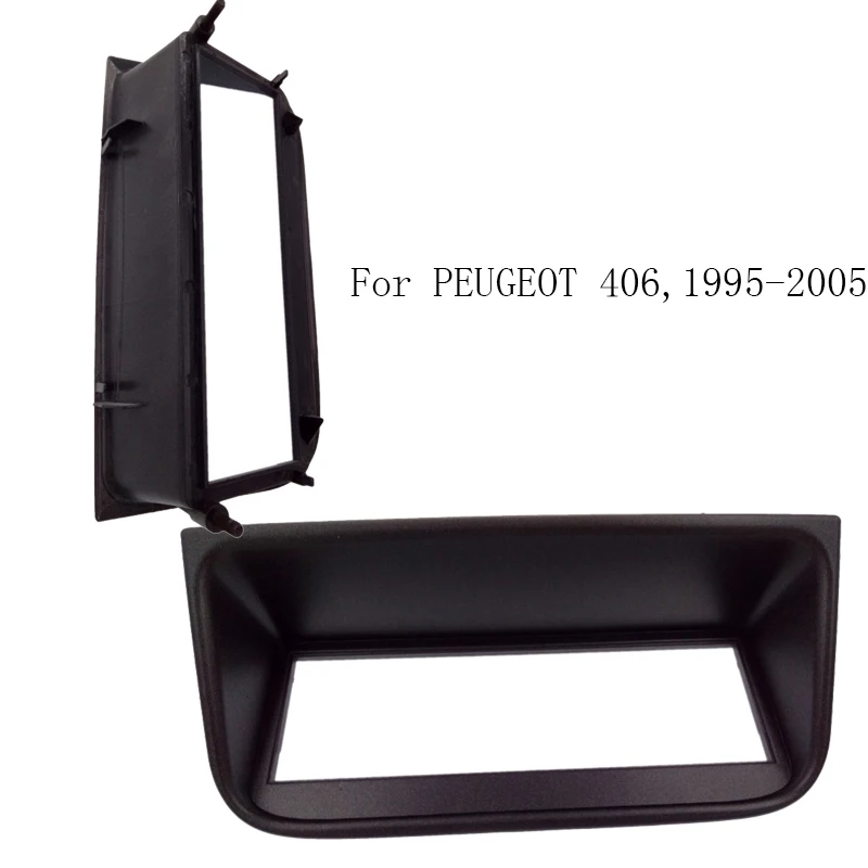 

ITYAGUY Fit For PEUGEOT 406 Stereo Radio GPS DVD Stereo CD Panel Dash One Din Audio Fascia Mount Installation Trim Kit Frame