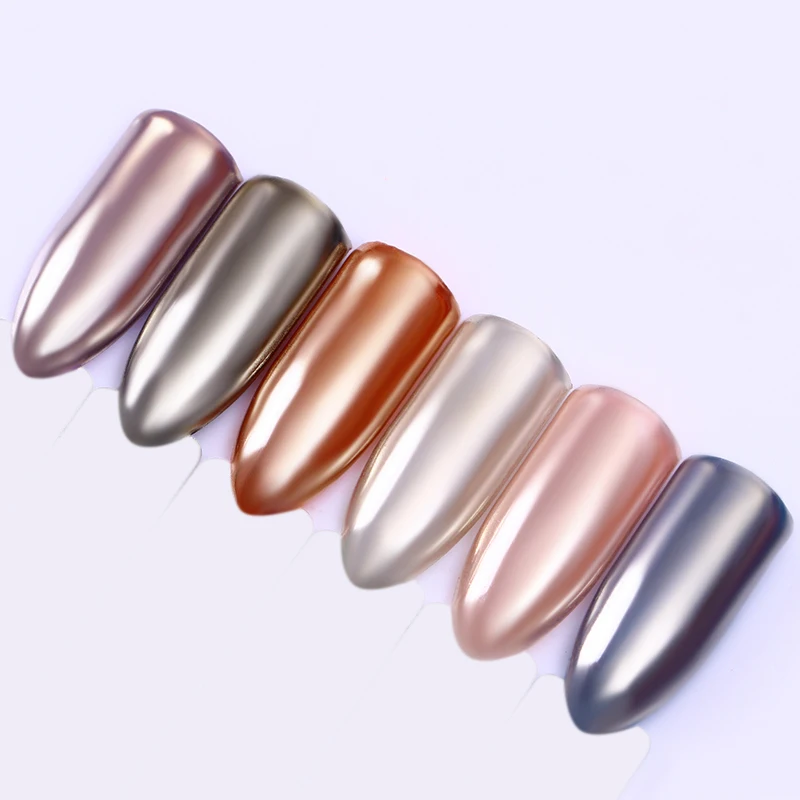 

Silver Mirror Glitter Powder Shinning Nail Art Chrome Pigment Nail Glitter Dust Glitters on UV Gel Nail Polish
