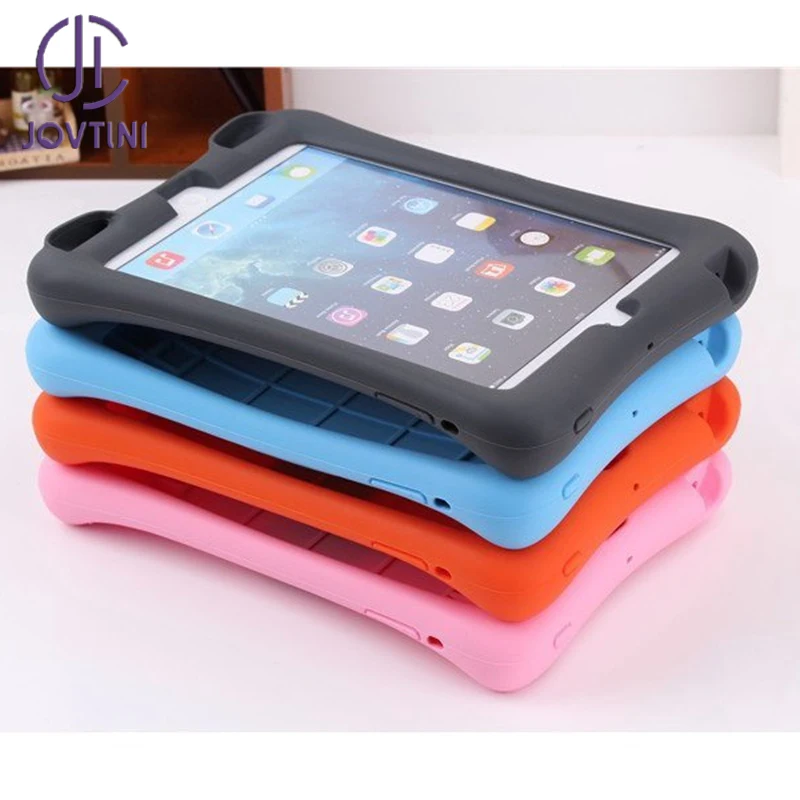 JOVTINI New Arrival Case For Apple iPad mini 1/2/3 Soft Silicon Rubber
