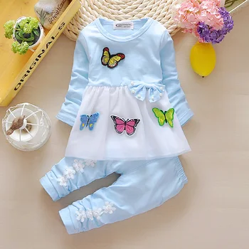 

Girls child princess set infant baby children's clothing twinset 2016 autumn child autumn baby clothing set