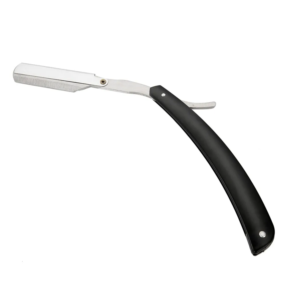 Ручная Парикмахерская бритва с острым лезвием, складной нож для бритья из нержавеющей стали, машинка для стрижки волос, инструмент для удаления волос
