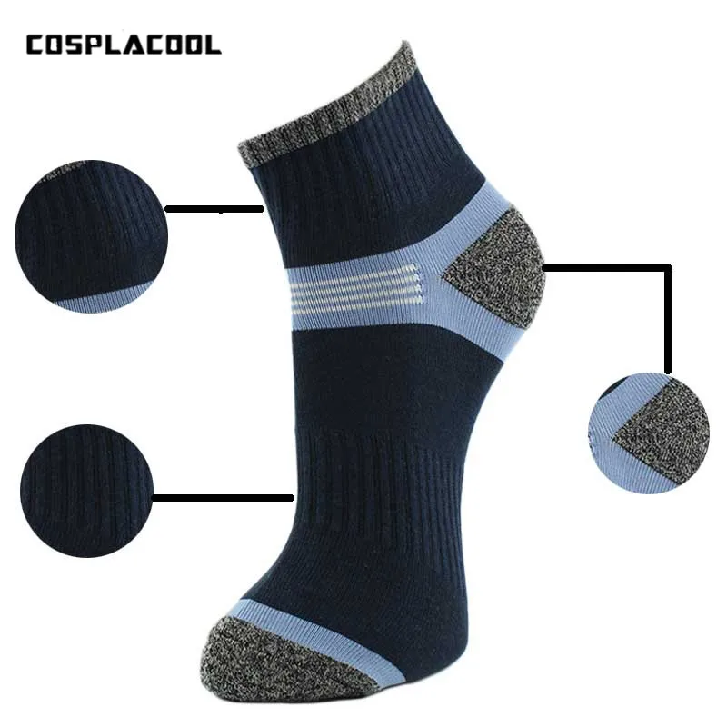 

[COSPLACOOL]New Terry Relief Cool Men Socks High Quality Cotton Men's Socks Male Thermal/Thick Warm The tube male Leisure Meias