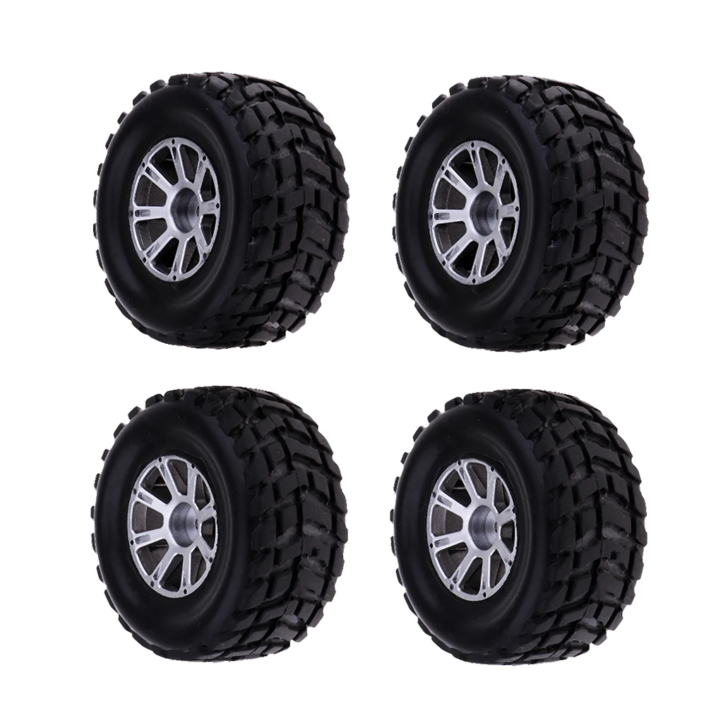 4 шт. пластиковые резиновые колеса для WLtoys A949 A959 A979 K929 запасные части