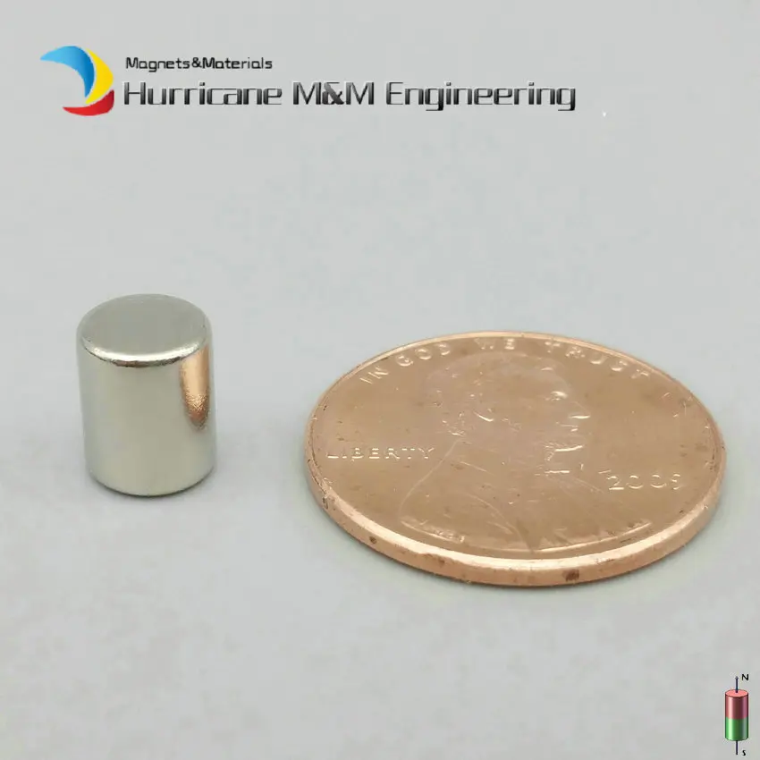 

24-1000pcs N42 Disc Diameter 6x7.5 mm NdFeB Rod Magnet Strong Neodymium Magnets Sensor Rare Earth Magnets Permanent Lab magnets