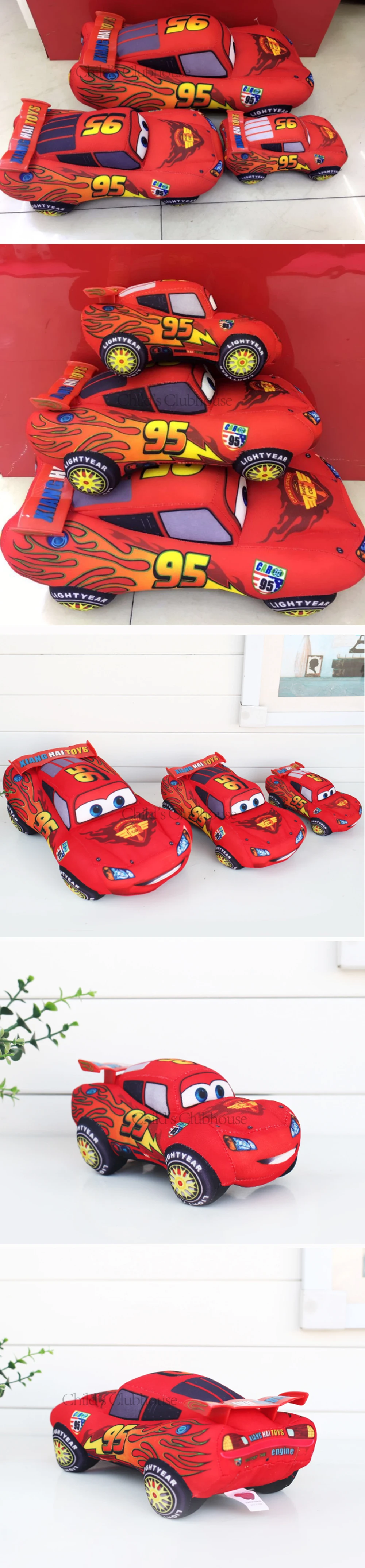 Disney Toy Story Car Lightning McQueen Подушка для детей Подушка Минифигурки красный Pixar аниме плюшевые детские подарки стиль