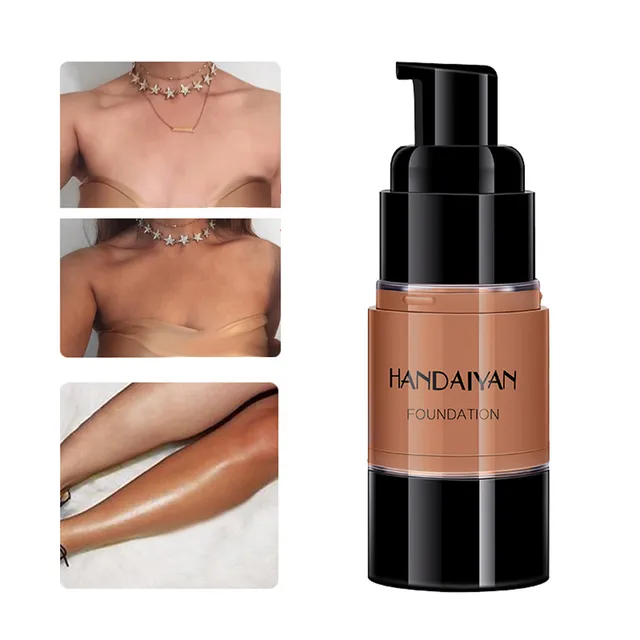 Handaiyan Legs Body Copper Color Sunscreen Cream Liquid Handaiyan Legs Body Copper Color Sunscreen Cream Liquid Foundation Concealer Sun Block Lotion Make