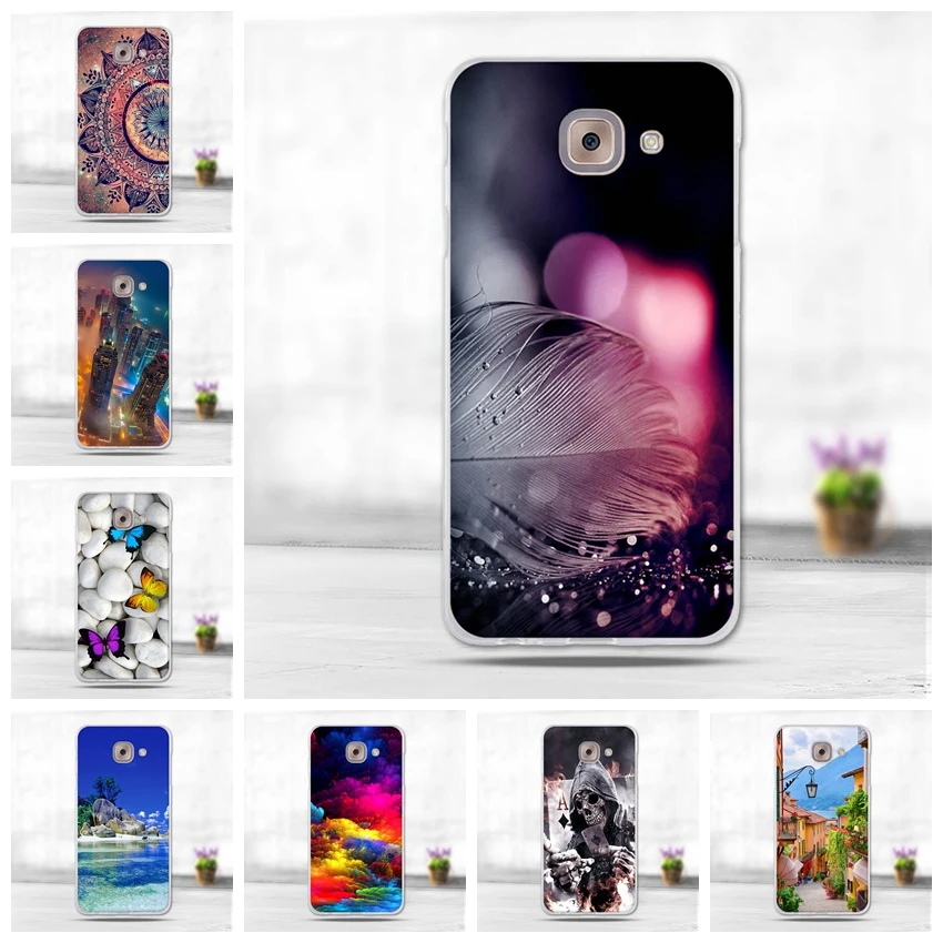 3D чехол с милыми животными для Samsung Galaxy J7 Max G615F рисунком задняя крышка Мягкий