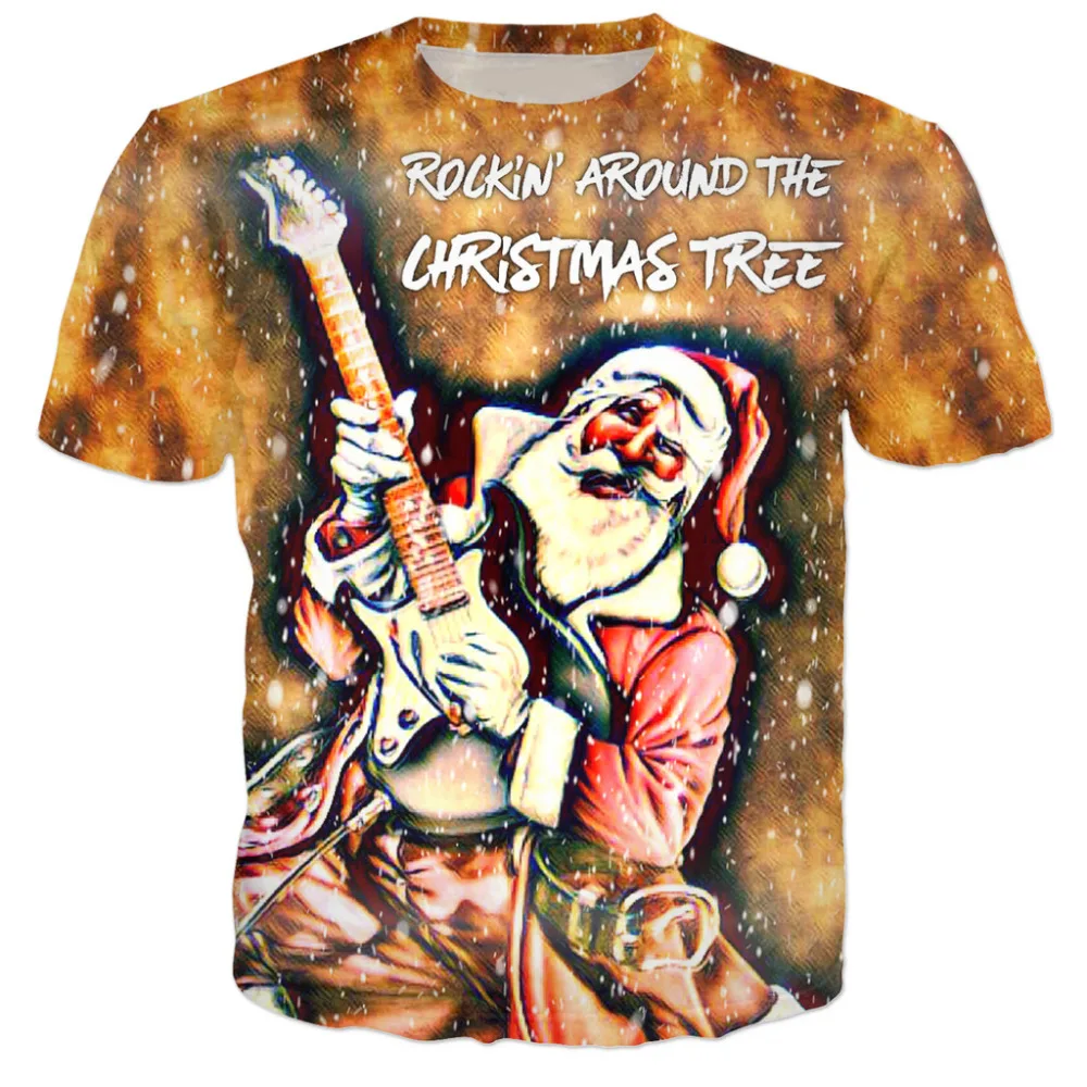 Santa Is Rockin Around The Christmas Tree