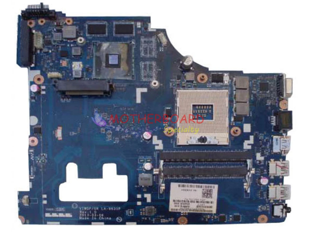 Vieruodis для lenovo G500 Материнская плата ноутбука VIWGP/GR LA-9631P DDR3 протестирована